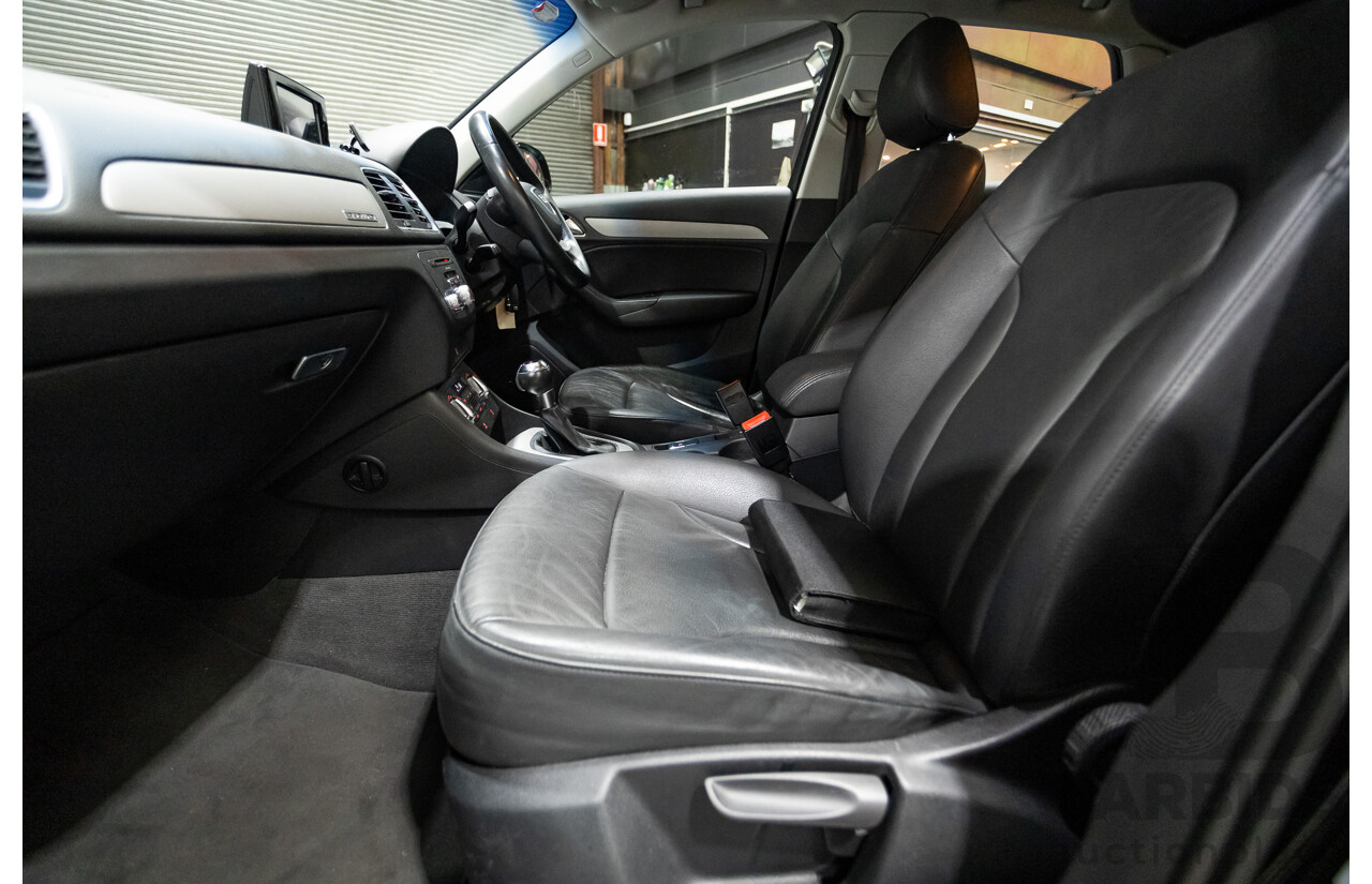 7/2014 Audi Q3 2.0 TDI Quattro (AWD) 8U MY14 4d Wagon Brilliant Black Turbo Diesel 2.0L