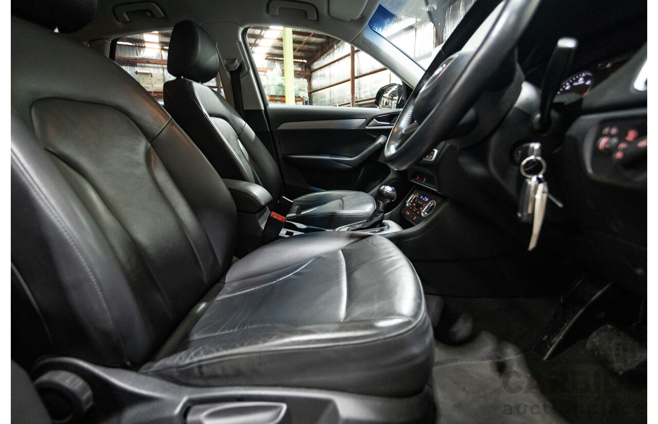 7/2014 Audi Q3 2.0 TDI Quattro (AWD) 8U MY14 4d Wagon Brilliant Black Turbo Diesel 2.0L