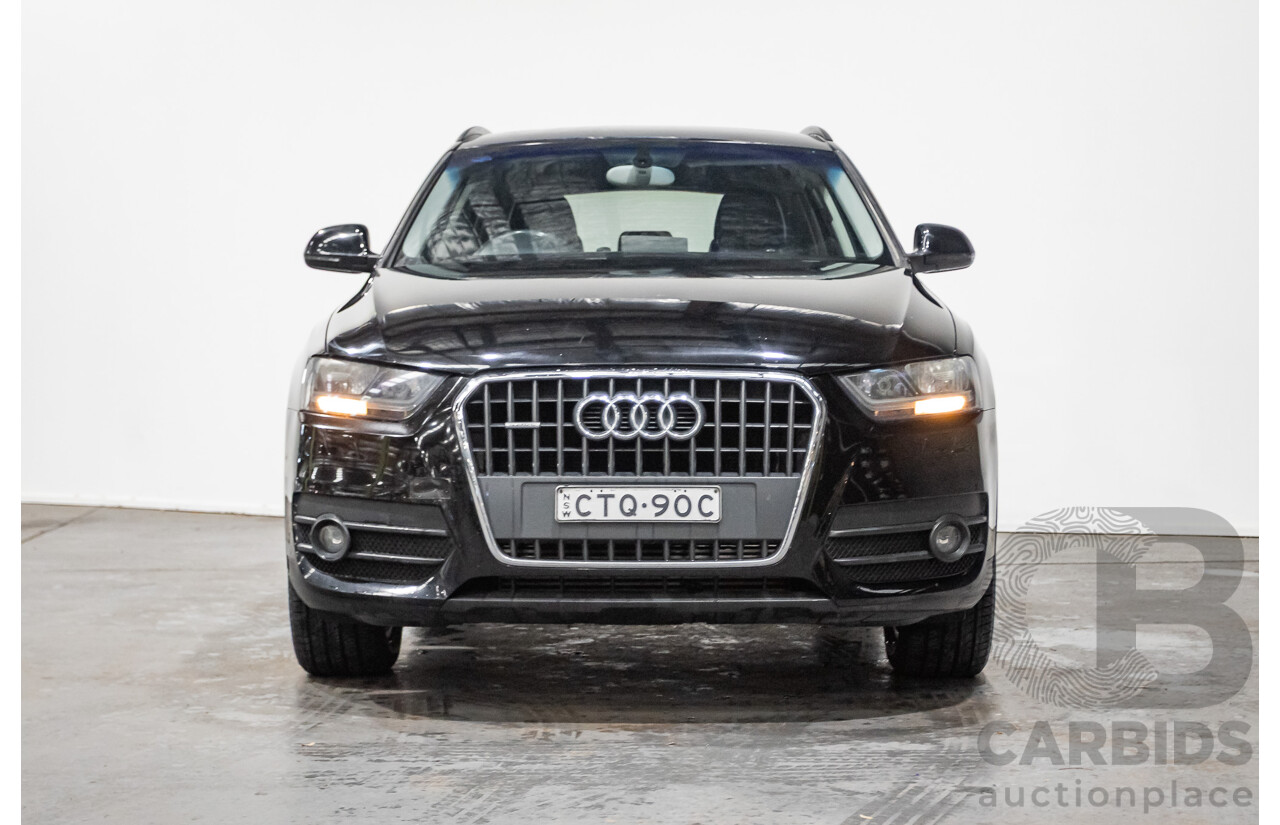 7/2014 Audi Q3 2.0 TDI Quattro (AWD) 8U MY14 4d Wagon Brilliant Black Turbo Diesel 2.0L
