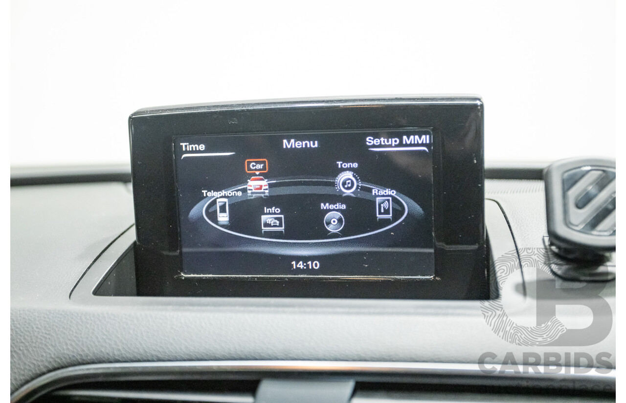 7/2014 Audi Q3 2.0 TDI Quattro (AWD) 8U MY14 4d Wagon Brilliant Black Turbo Diesel 2.0L