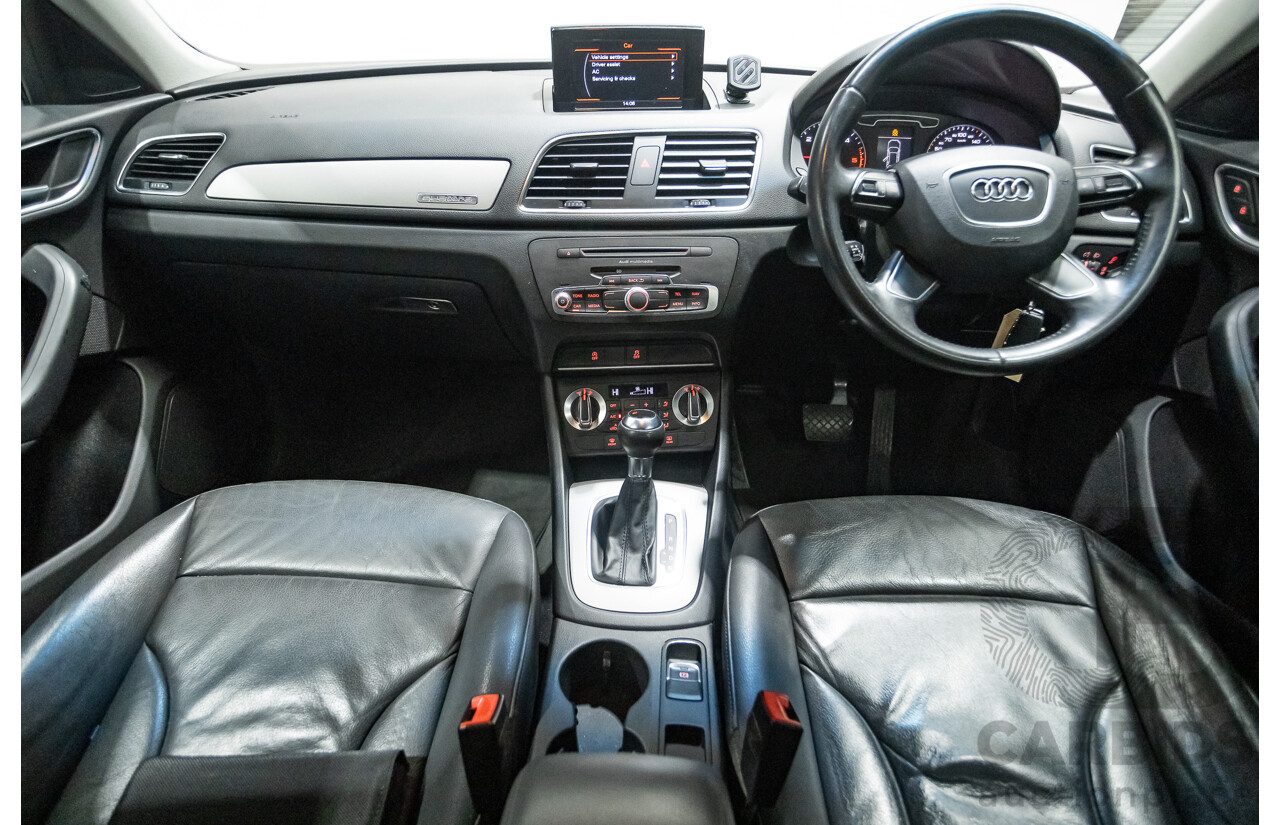 7/2014 Audi Q3 2.0 TDI Quattro (AWD) 8U MY14 4d Wagon Brilliant Black Turbo Diesel 2.0L