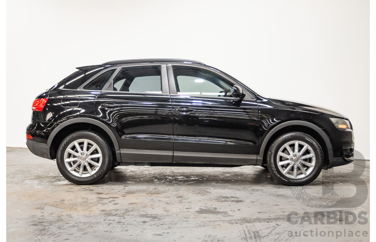 7/2014 Audi Q3 2.0 TDI Quattro (AWD) 8U MY14 4d Wagon Brilliant Black Turbo Diesel 2.0L