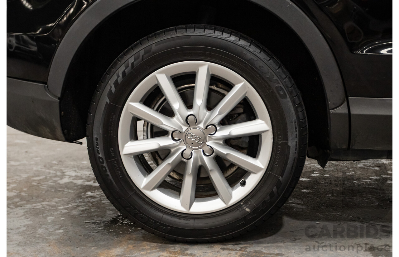 7/2014 Audi Q3 2.0 TDI Quattro (AWD) 8U MY14 4d Wagon Brilliant Black Turbo Diesel 2.0L