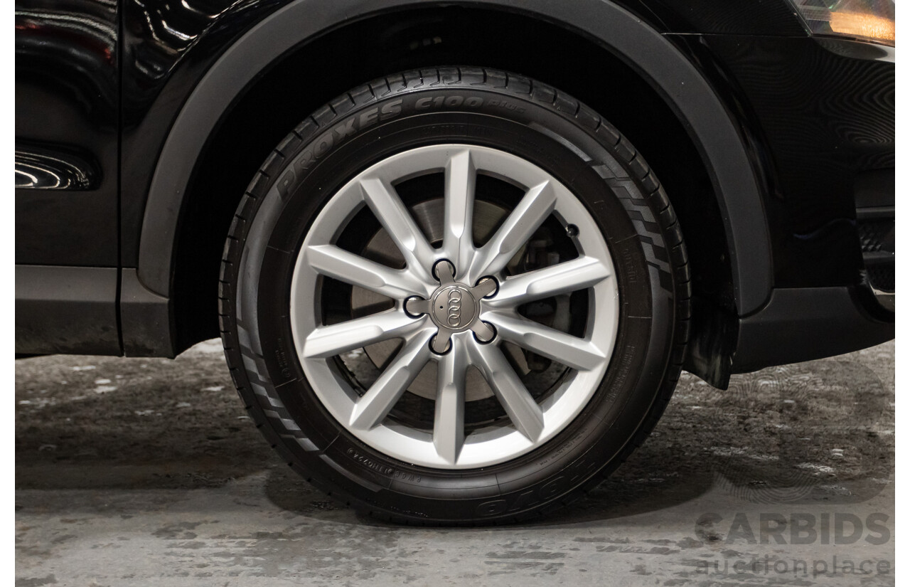 7/2014 Audi Q3 2.0 TDI Quattro (AWD) 8U MY14 4d Wagon Brilliant Black Turbo Diesel 2.0L