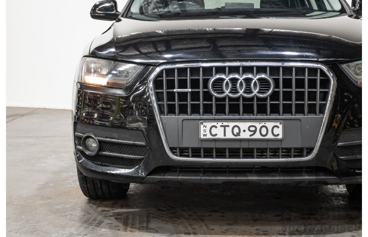 7/2014 Audi Q3 2.0 TDI Quattro (AWD) 8U MY14 4d Wagon Brilliant Black Turbo Diesel 2.0L
