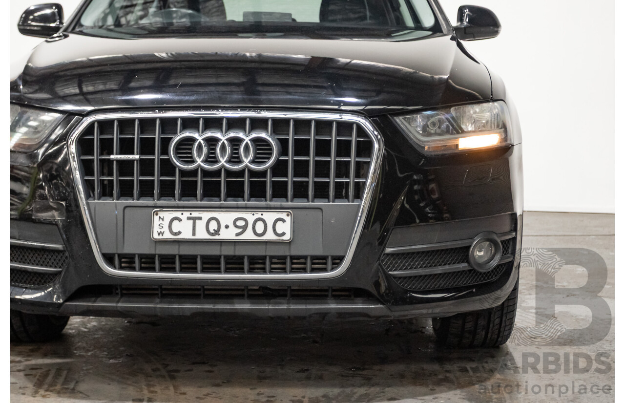7/2014 Audi Q3 2.0 TDI Quattro (AWD) 8U MY14 4d Wagon Brilliant Black Turbo Diesel 2.0L