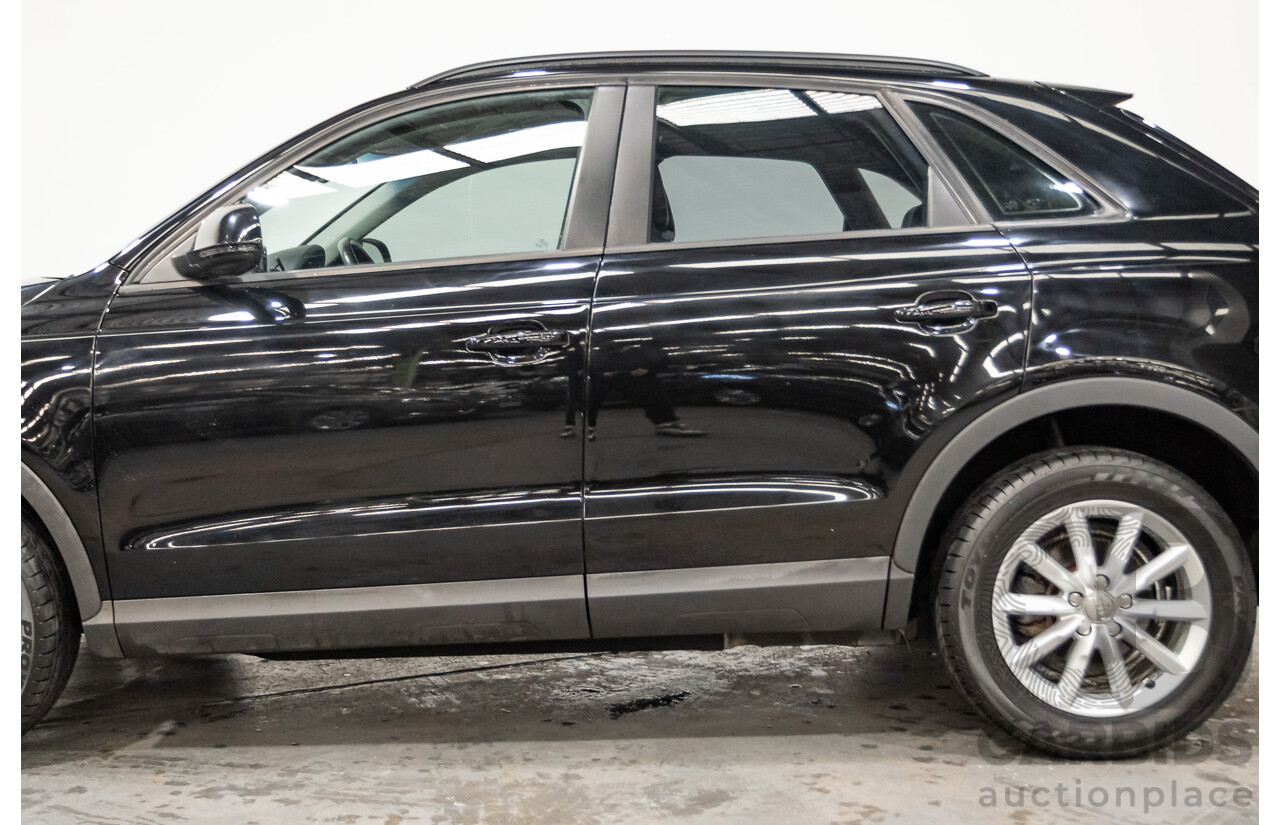 7/2014 Audi Q3 2.0 TDI Quattro (AWD) 8U MY14 4d Wagon Brilliant Black Turbo Diesel 2.0L
