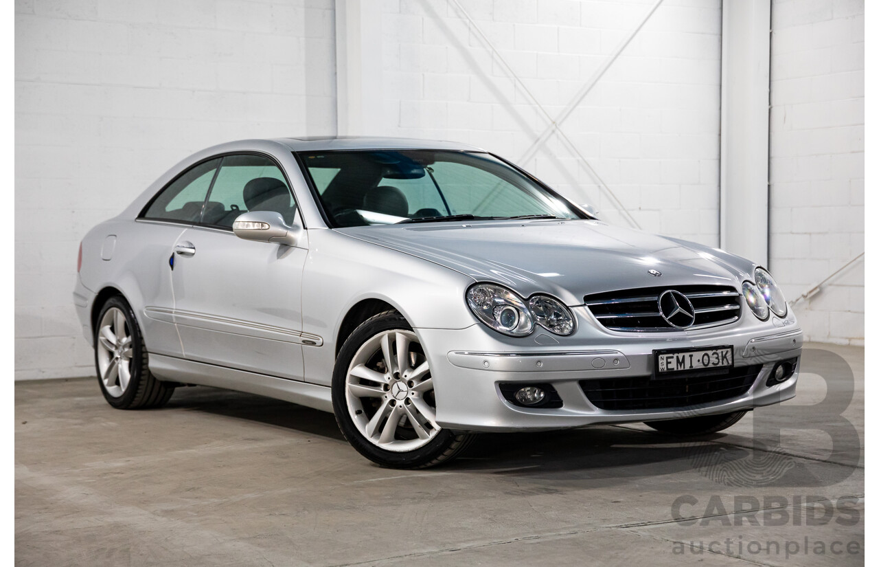 12/2005 Mercedes-Benz CLK350 Elegance C209 MY06 2d Coupe Iridium Silver Metallic V6 3.5L
