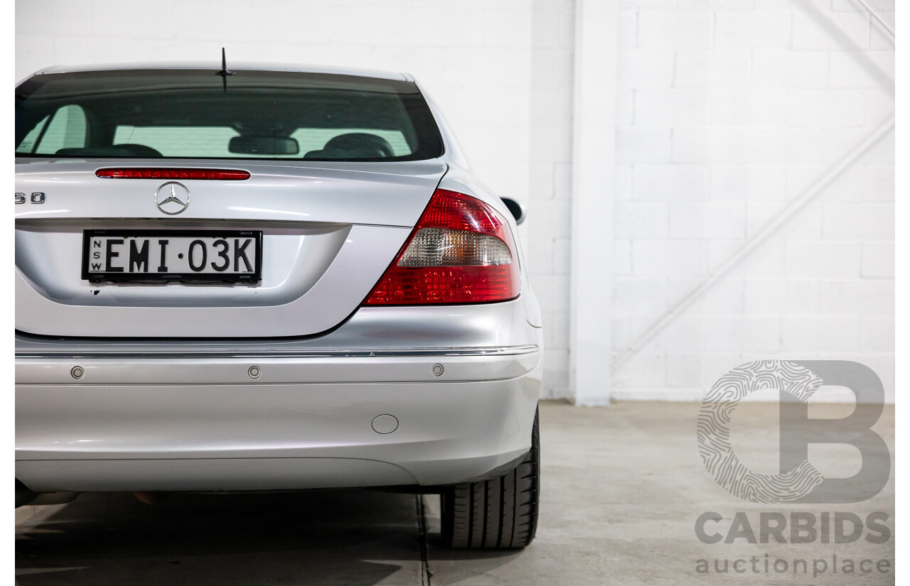 12/2005 Mercedes-Benz CLK350 Elegance C209 MY06 2d Coupe Iridium Silver Metallic V6 3.5L