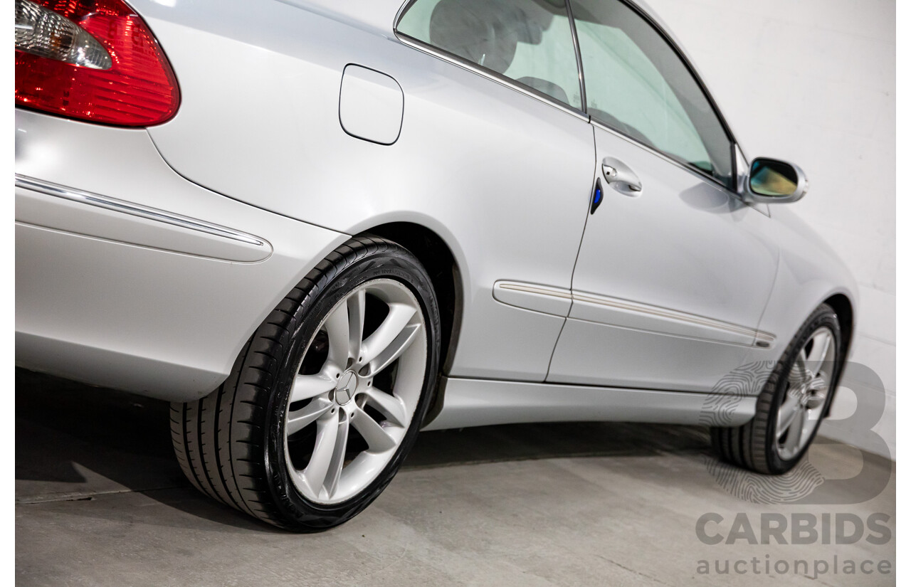 12/2005 Mercedes-Benz CLK350 Elegance C209 MY06 2d Coupe Iridium Silver Metallic V6 3.5L