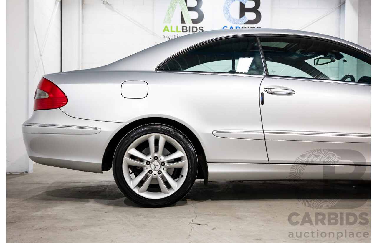12/2005 Mercedes-Benz CLK350 Elegance C209 MY06 2d Coupe Iridium Silver Metallic V6 3.5L