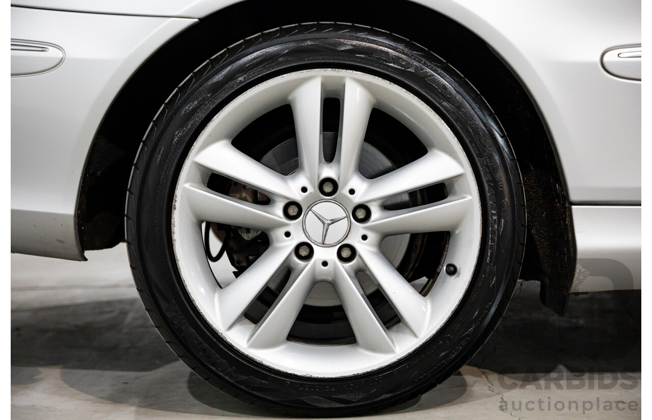 12/2005 Mercedes-Benz CLK350 Elegance C209 MY06 2d Coupe Iridium Silver Metallic V6 3.5L
