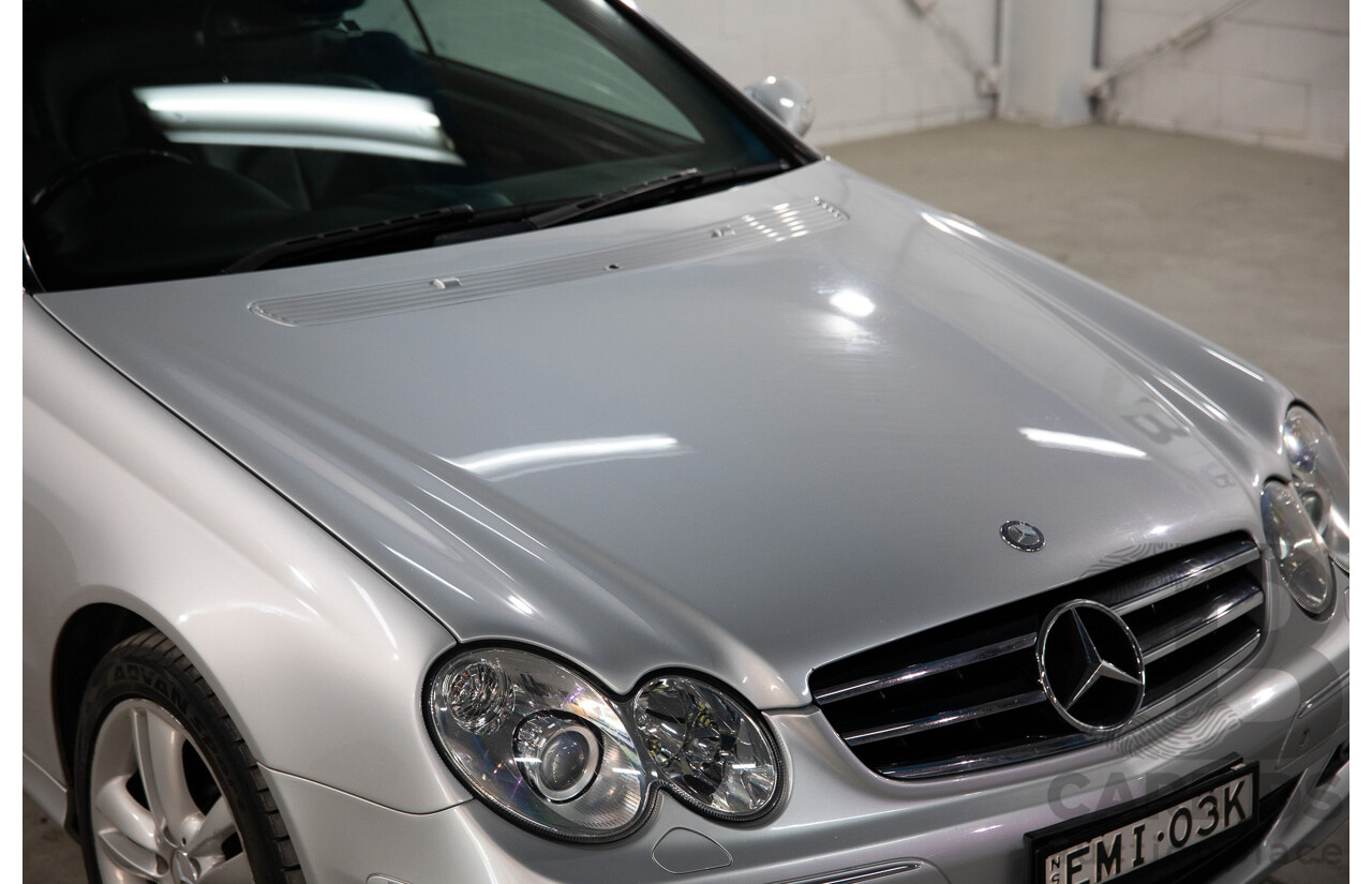 12/2005 Mercedes-Benz CLK350 Elegance C209 MY06 2d Coupe Iridium Silver Metallic V6 3.5L