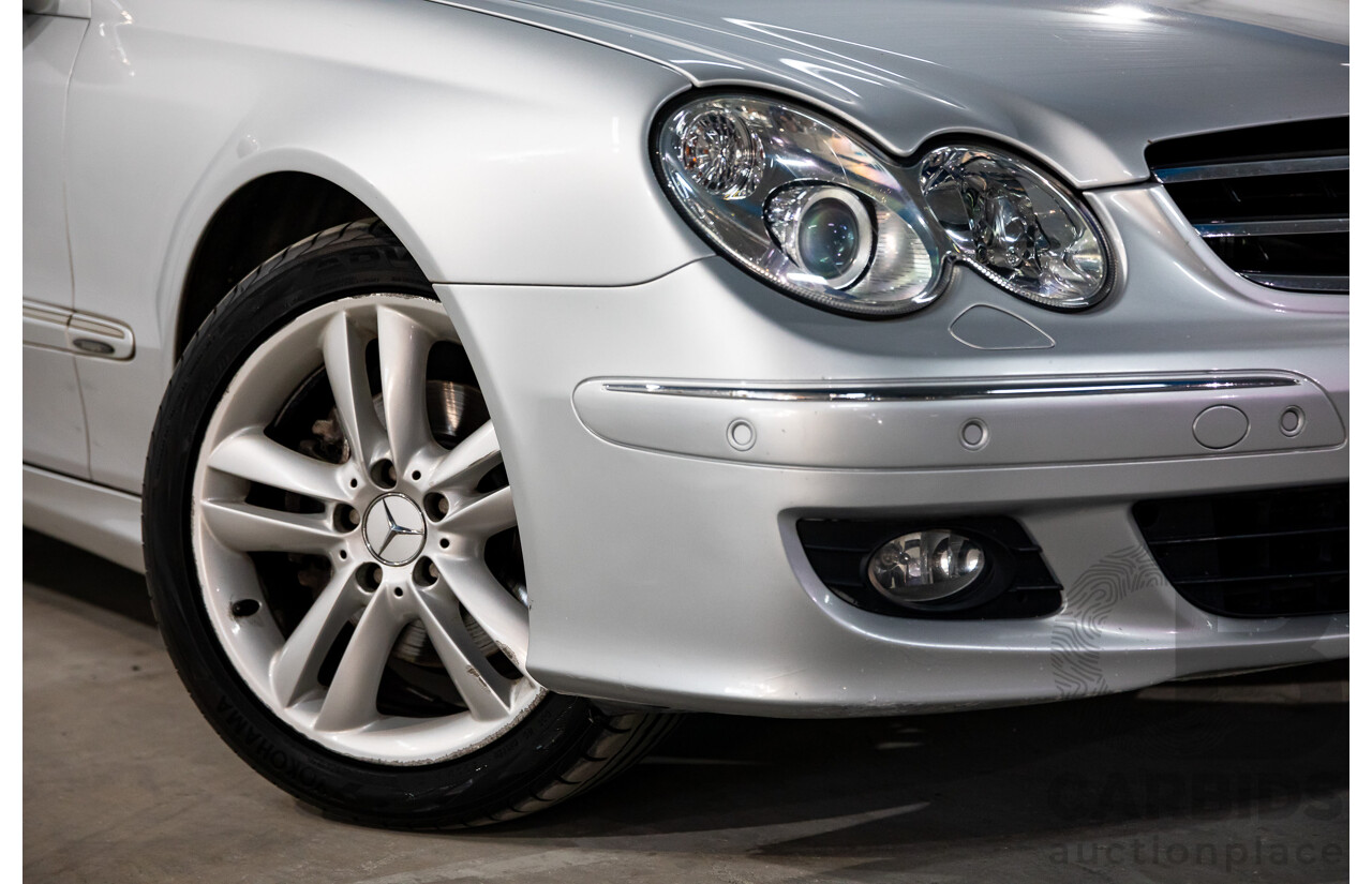 12/2005 Mercedes-Benz CLK350 Elegance C209 MY06 2d Coupe Iridium Silver Metallic V6 3.5L