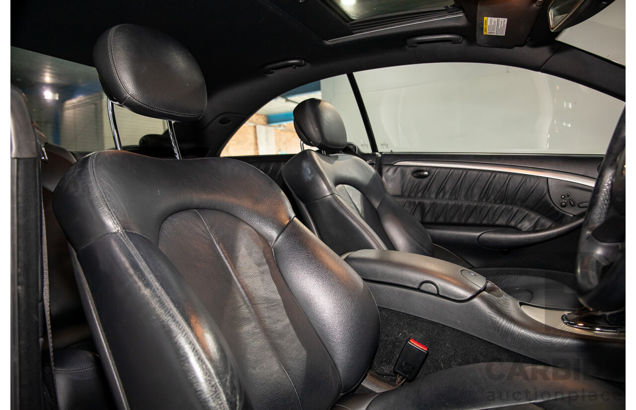 12/2005 Mercedes-Benz CLK350 Elegance C209 MY06 2d Coupe Iridium Silver Metallic V6 3.5L