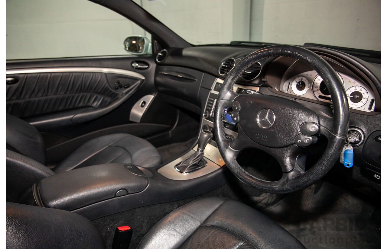 12/2005 Mercedes-Benz CLK350 Elegance C209 MY06 2d Coupe Iridium Silver Metallic V6 3.5L