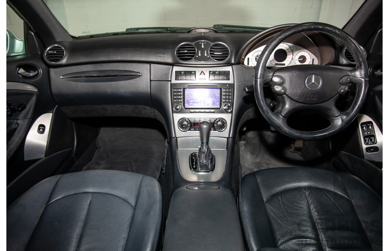 12/2005 Mercedes-Benz CLK350 Elegance C209 MY06 2d Coupe Iridium Silver Metallic V6 3.5L