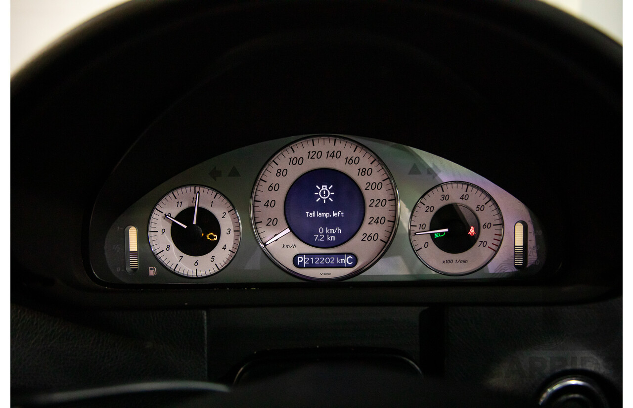 12/2005 Mercedes-Benz CLK350 Elegance C209 MY06 2d Coupe Iridium Silver Metallic V6 3.5L