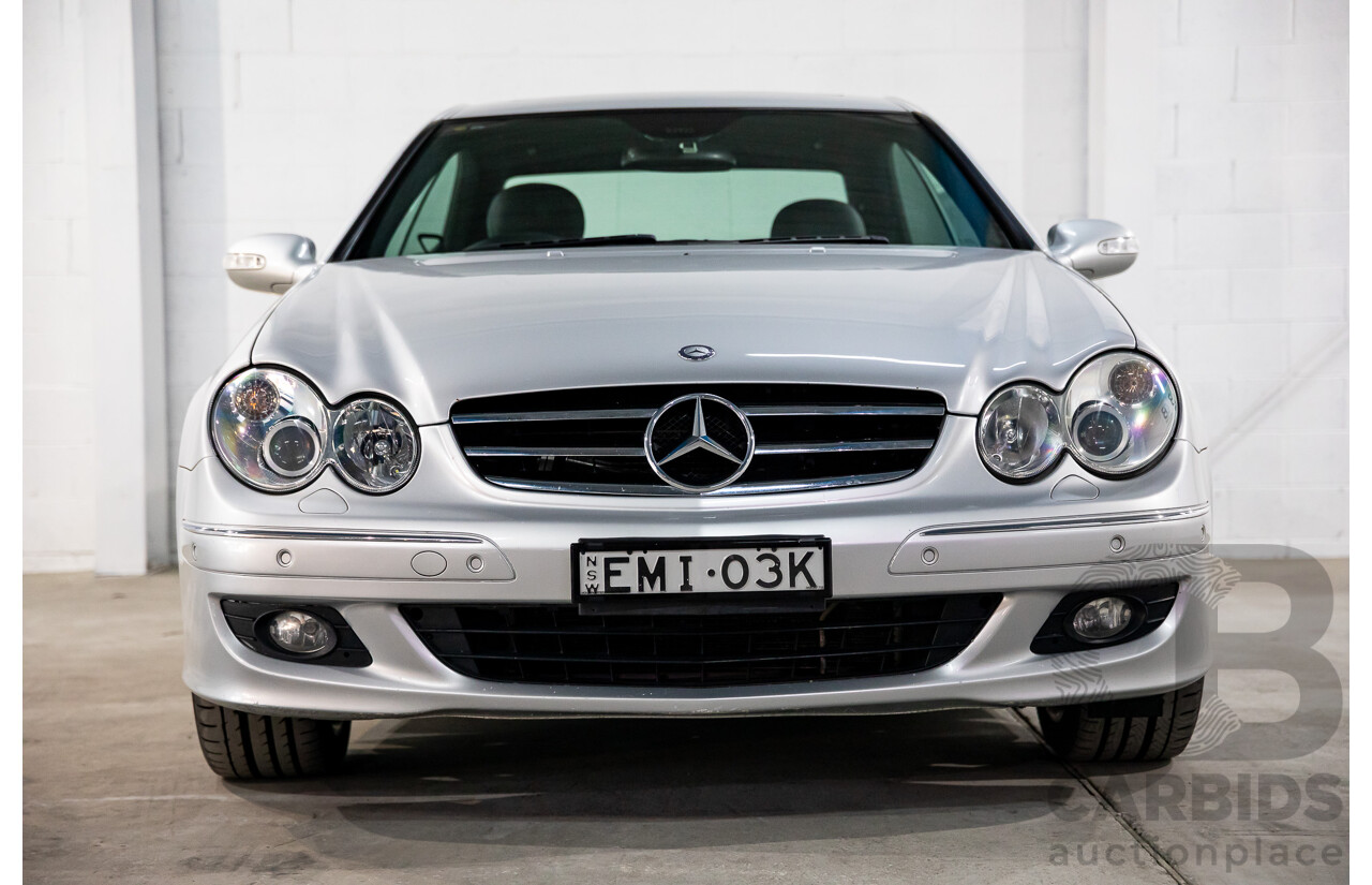 12/2005 Mercedes-Benz CLK350 Elegance C209 MY06 2d Coupe Iridium Silver Metallic V6 3.5L