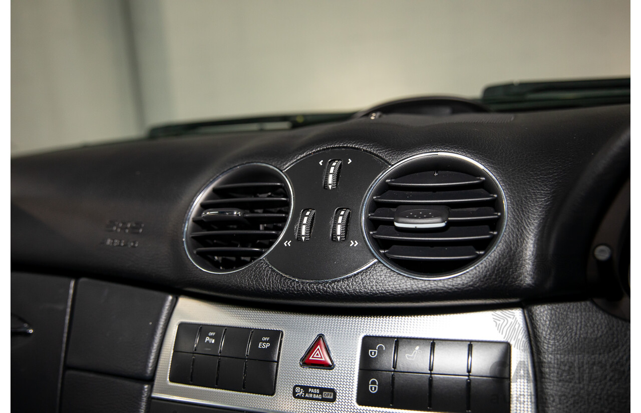 12/2005 Mercedes-Benz CLK350 Elegance C209 MY06 2d Coupe Iridium Silver Metallic V6 3.5L
