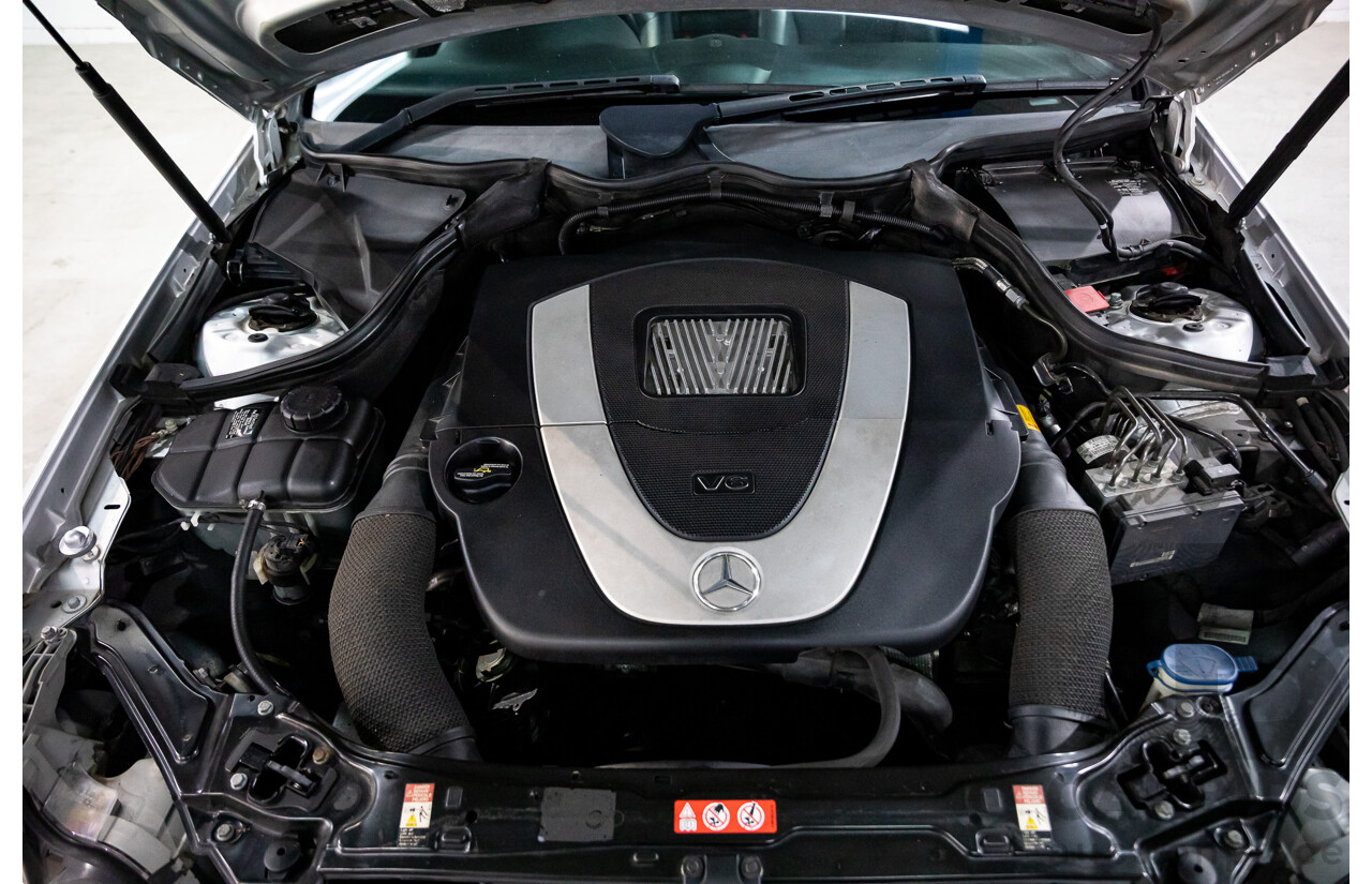 12/2005 Mercedes-Benz CLK350 Elegance C209 MY06 2d Coupe Iridium Silver Metallic V6 3.5L