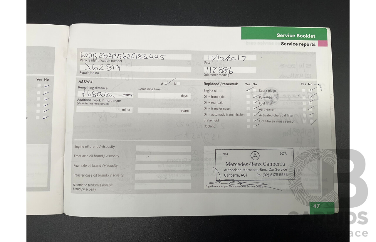 12/2005 Mercedes-Benz CLK350 Elegance C209 MY06 2d Coupe Iridium Silver Metallic V6 3.5L