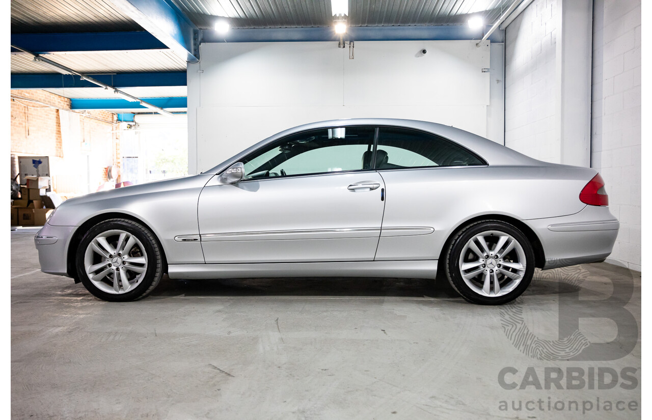 12/2005 Mercedes-Benz CLK350 Elegance C209 MY06 2d Coupe Iridium Silver Metallic V6 3.5L