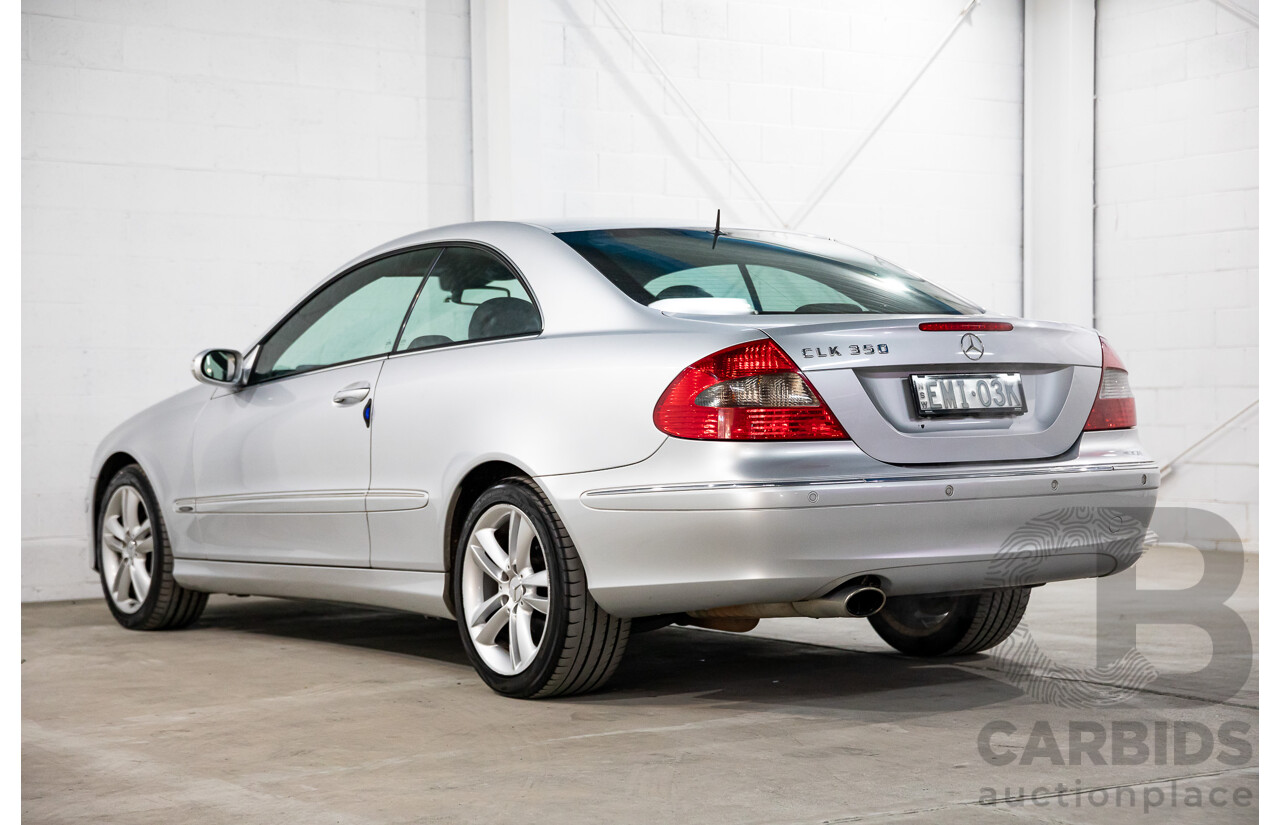12/2005 Mercedes-Benz CLK350 Elegance C209 MY06 2d Coupe Iridium Silver Metallic V6 3.5L