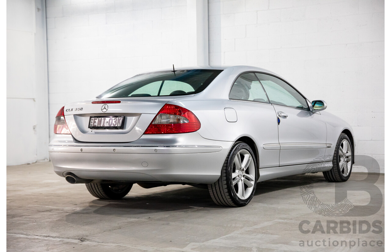 12/2005 Mercedes-Benz CLK350 Elegance C209 MY06 2d Coupe Iridium Silver Metallic V6 3.5L