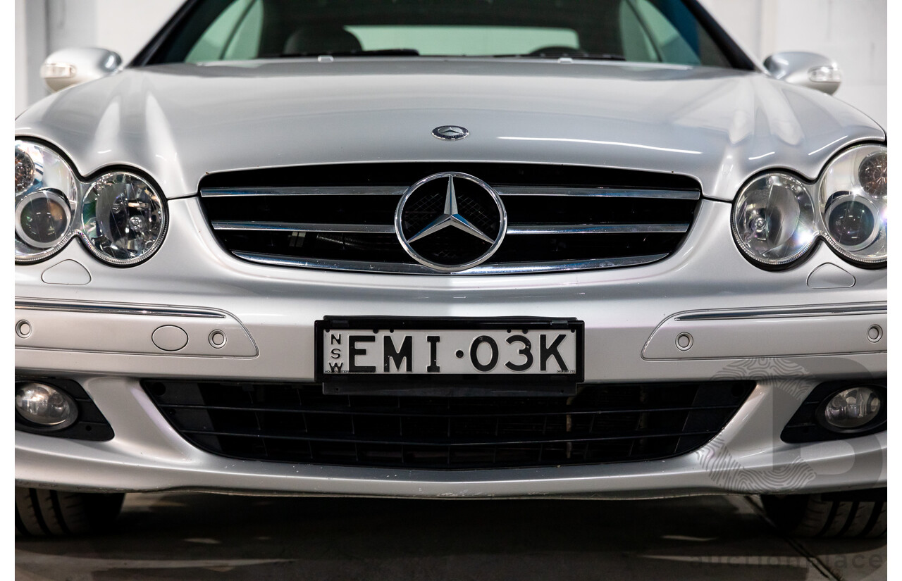 12/2005 Mercedes-Benz CLK350 Elegance C209 MY06 2d Coupe Iridium Silver Metallic V6 3.5L