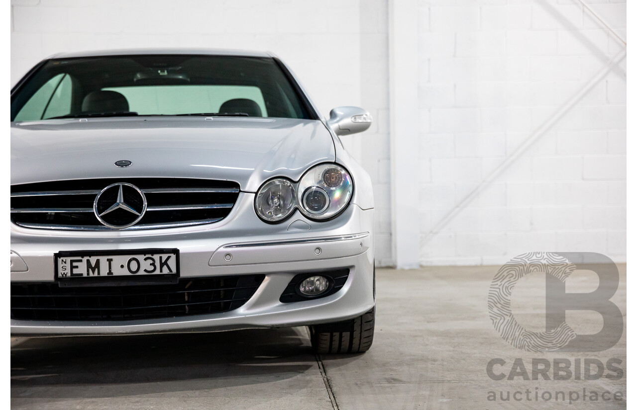 12/2005 Mercedes-Benz CLK350 Elegance C209 MY06 2d Coupe Iridium Silver Metallic V6 3.5L