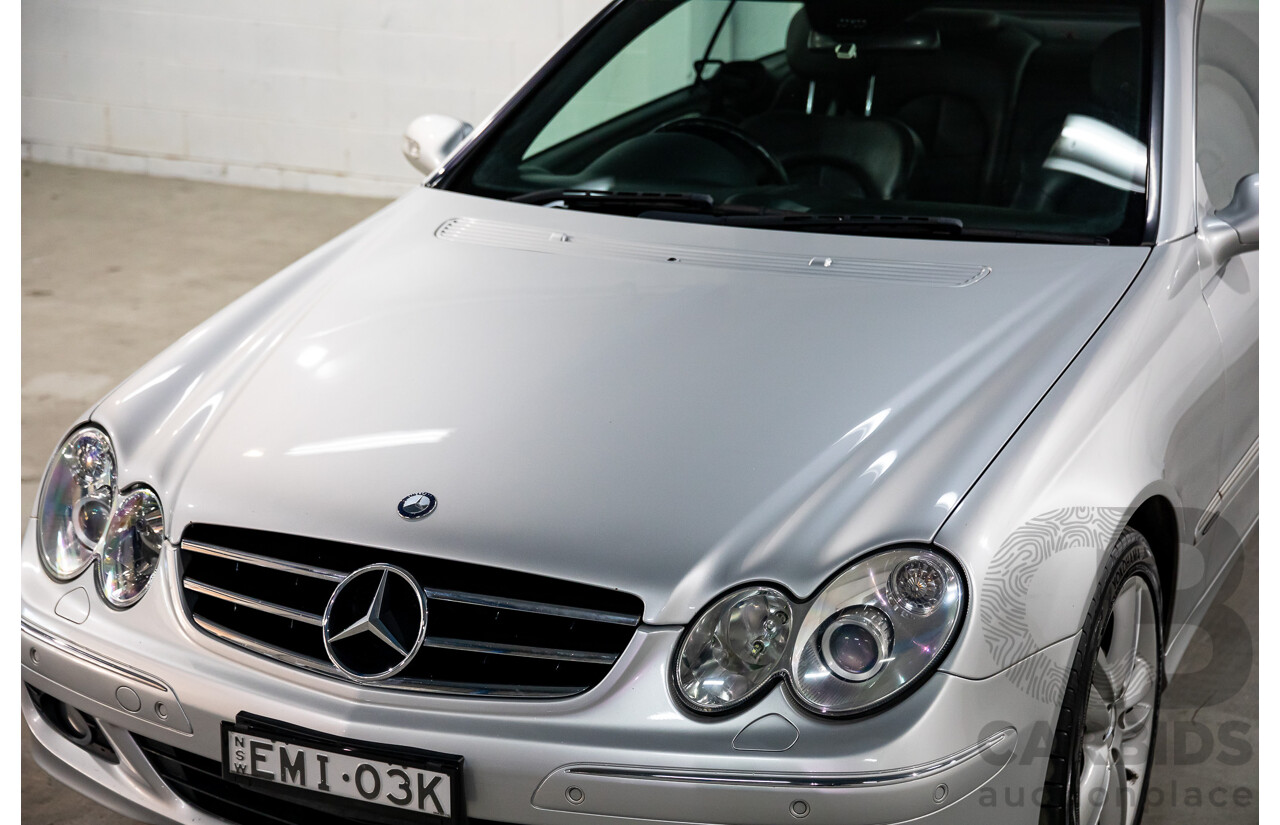 12/2005 Mercedes-Benz CLK350 Elegance C209 MY06 2d Coupe Iridium Silver Metallic V6 3.5L