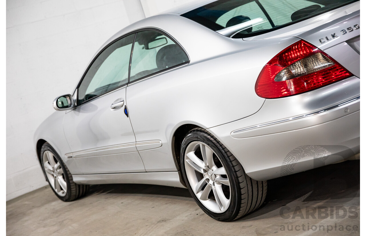 12/2005 Mercedes-Benz CLK350 Elegance C209 MY06 2d Coupe Iridium Silver Metallic V6 3.5L