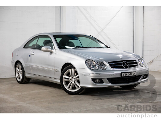 12/2005 Mercedes-Benz CLK350 Elegance C209 MY06 2d Coupe Iridium Silver Metallic V6 3.5L