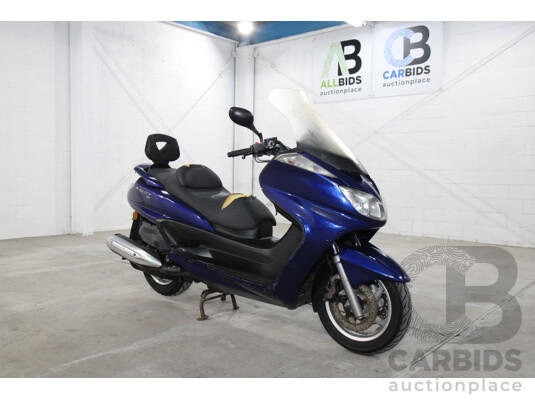 4/2004 Yamaha Majesty YP400 Scooter Automatic Moon Shadow Blue 400cc