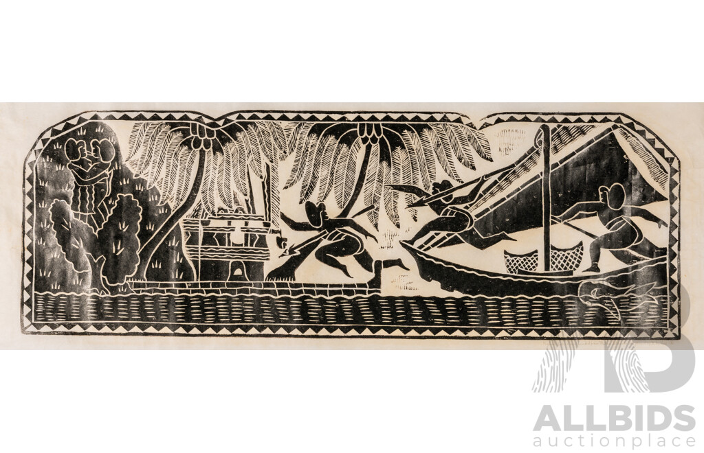 Heather Shimmen, (20th Century, Australian, 1957-), Portrait of Mr G 1982, Softground Etching & Aquatint, 49 x 23.5 cm (image), Together with Another Unframed Print (2)