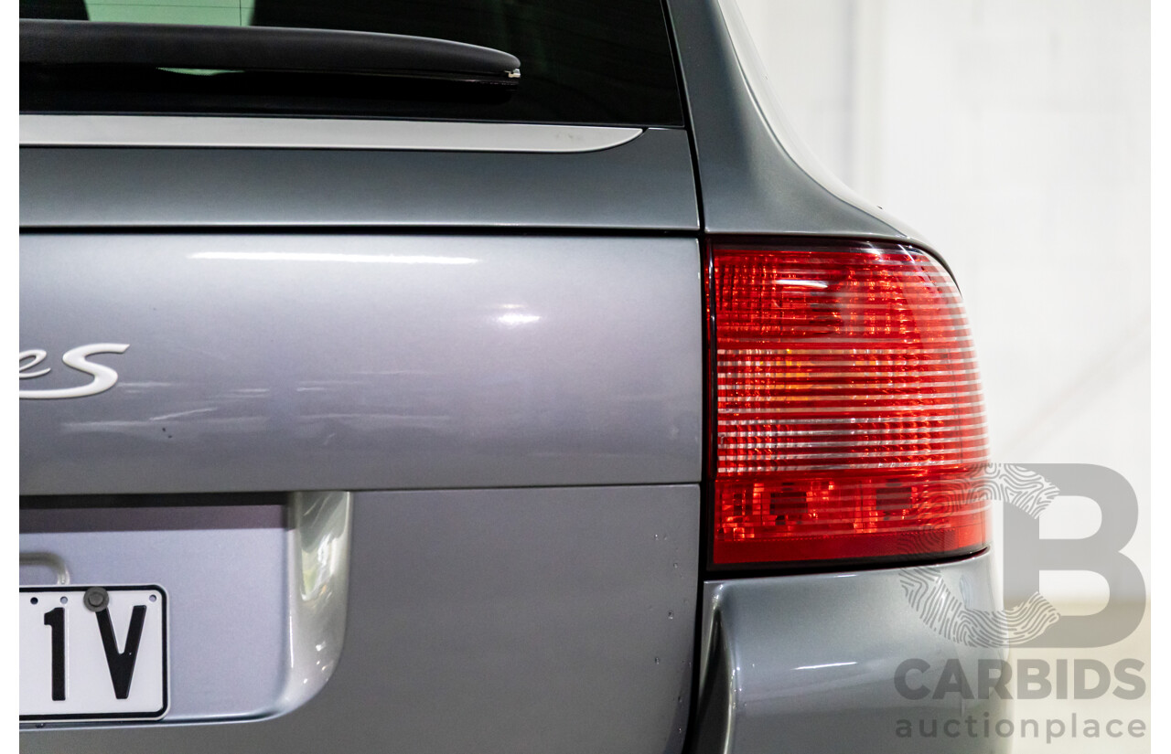 1/2004 Porsche Cayenne S 4d Wagon Titanium Silver Metallic V8 4.5L