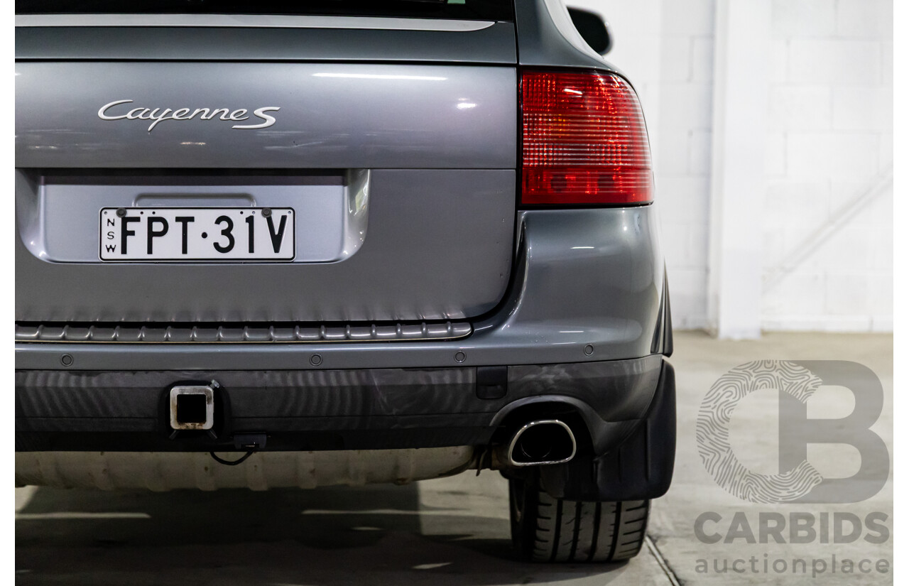 1/2004 Porsche Cayenne S 4d Wagon Titanium Silver Metallic V8 4.5L