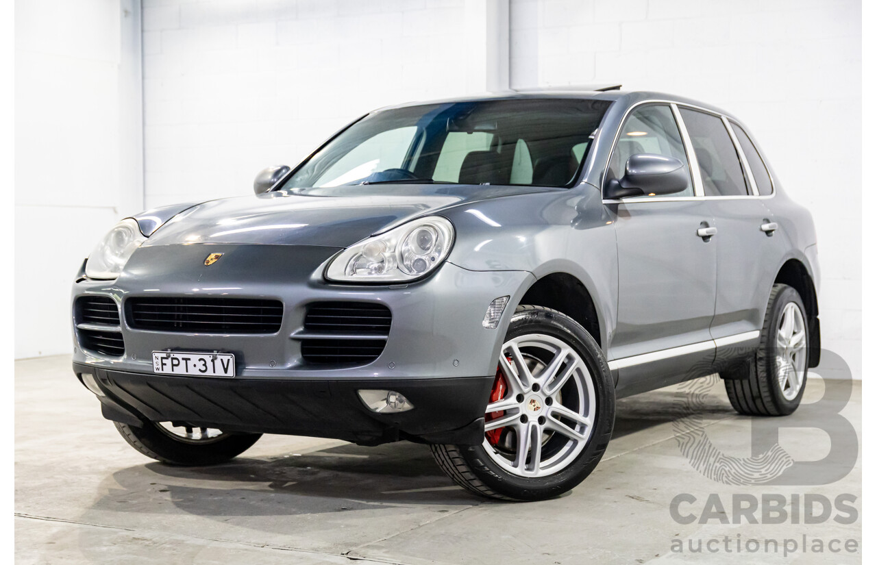 1/2004 Porsche Cayenne S 4d Wagon Titanium Silver Metallic V8 4.5L