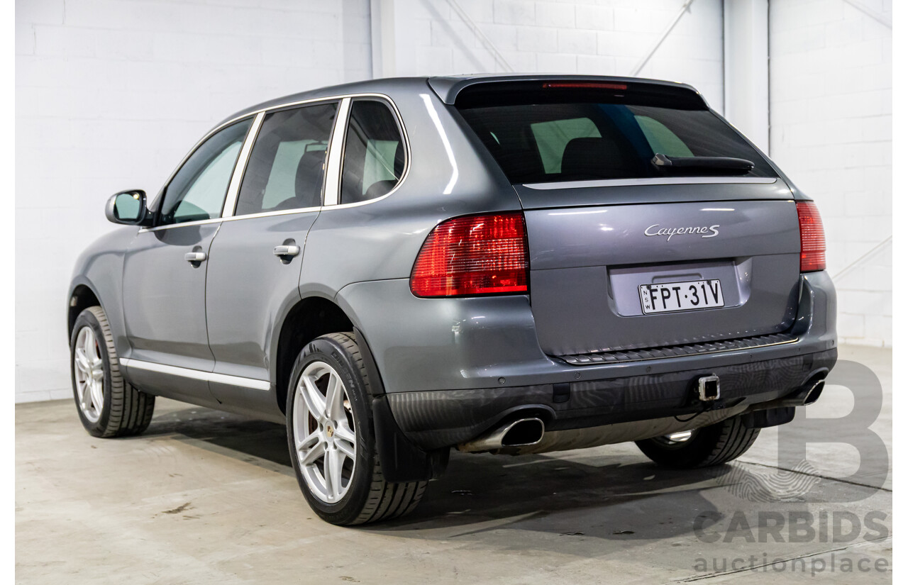 1/2004 Porsche Cayenne S 4d Wagon Titanium Silver Metallic V8 4.5L