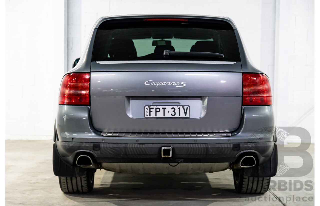 1/2004 Porsche Cayenne S 4d Wagon Titanium Silver Metallic V8 4.5L