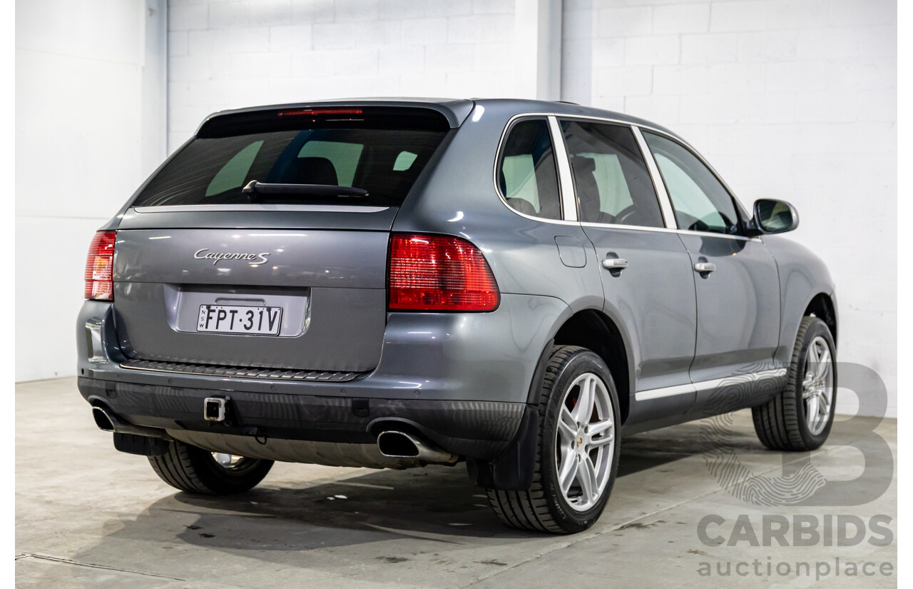 1/2004 Porsche Cayenne S 4d Wagon Titanium Silver Metallic V8 4.5L