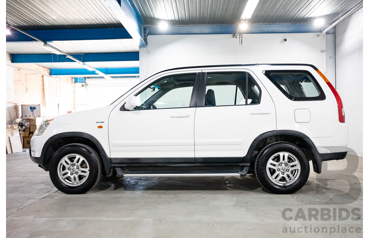 3/2002 Honda CRV (4x4) Sport MY02 4d Wagon Taffeta White 2.4L
