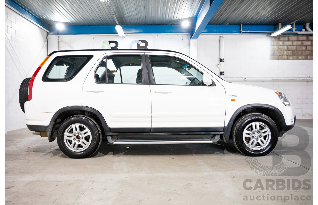 3/2002 Honda CRV (4x4) Sport MY02 4d Wagon Taffeta White 2.4L
