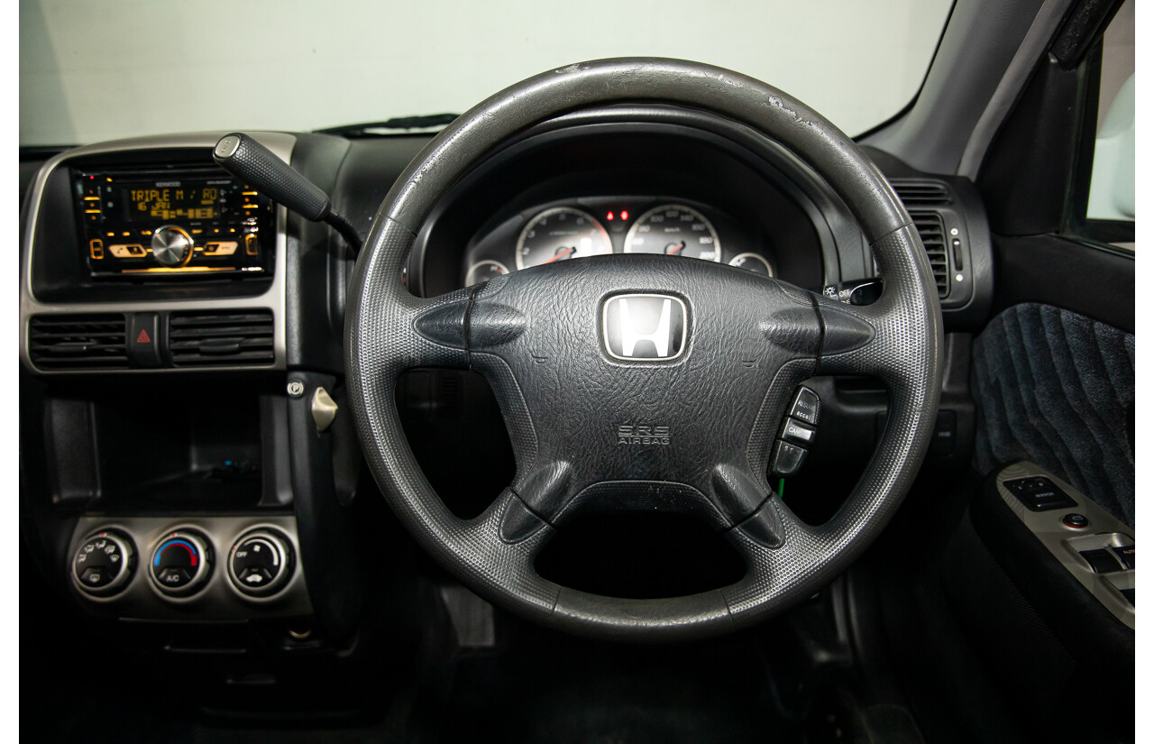 3/2002 Honda CRV (4x4) Sport MY02 4d Wagon Taffeta White 2.4L