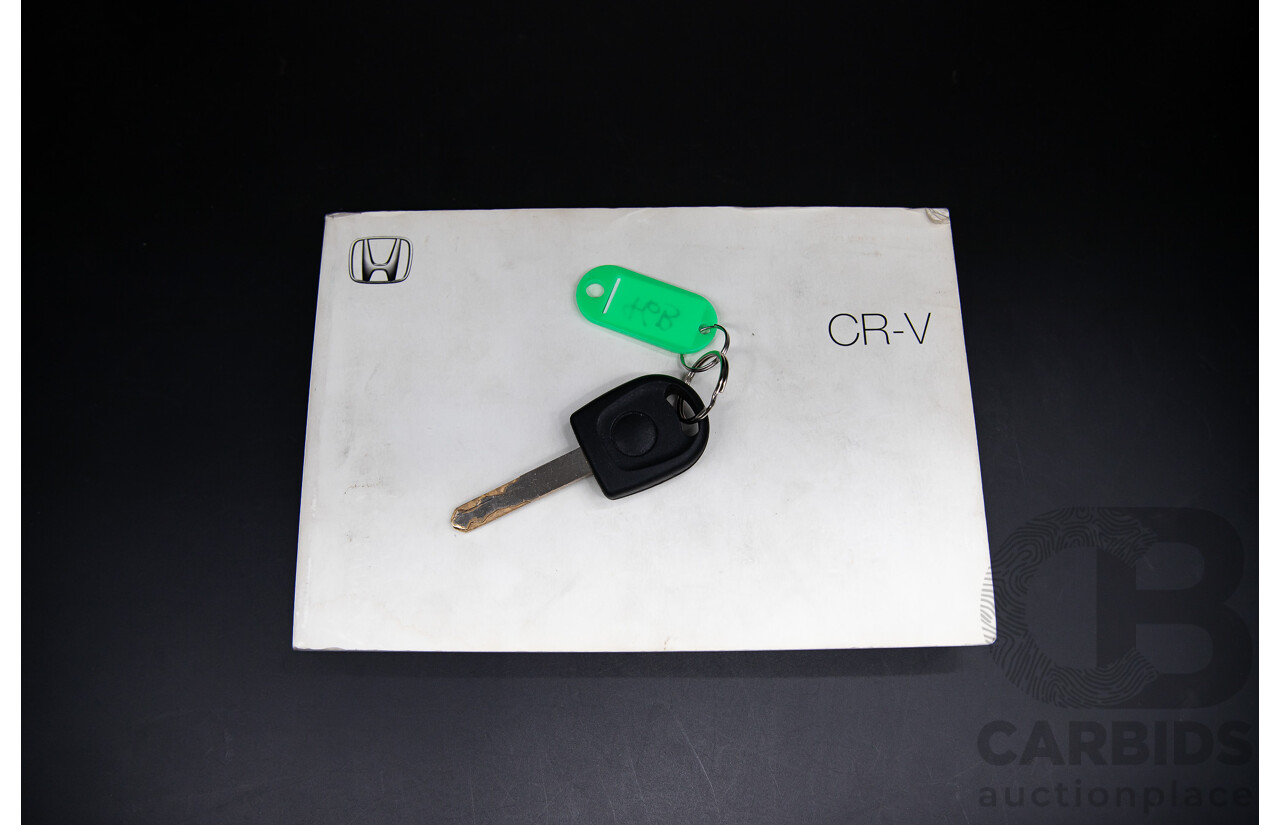 3/2002 Honda CRV (4x4) Sport MY02 4d Wagon Taffeta White 2.4L