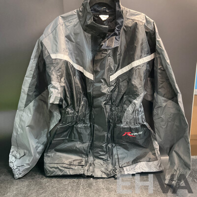 RJAYS Jacket & DRIRIDER Waterproof Rain Suit - Size XS - Lot of 2