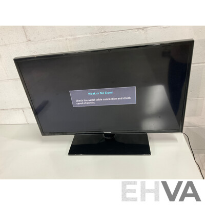 SAMSUNG 32 Inch LED LCD HD TV (UA32F4000AM) with Remote, LG 22 INCH FULL HD LED LCD Monitor TV with Remote , Assorted Remote Controls and Cables - Lot of 2