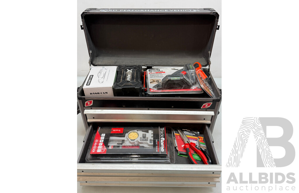 Ford Performance Vehicles Tool Box with Assorted Tools