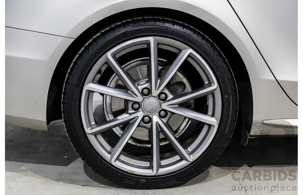 6/2015 Audi A4 2.0 TFSI Ambition Quattro B8 (8K) MY15 4d Sedan Cuvee Silver Metallic Turbo 2.0L